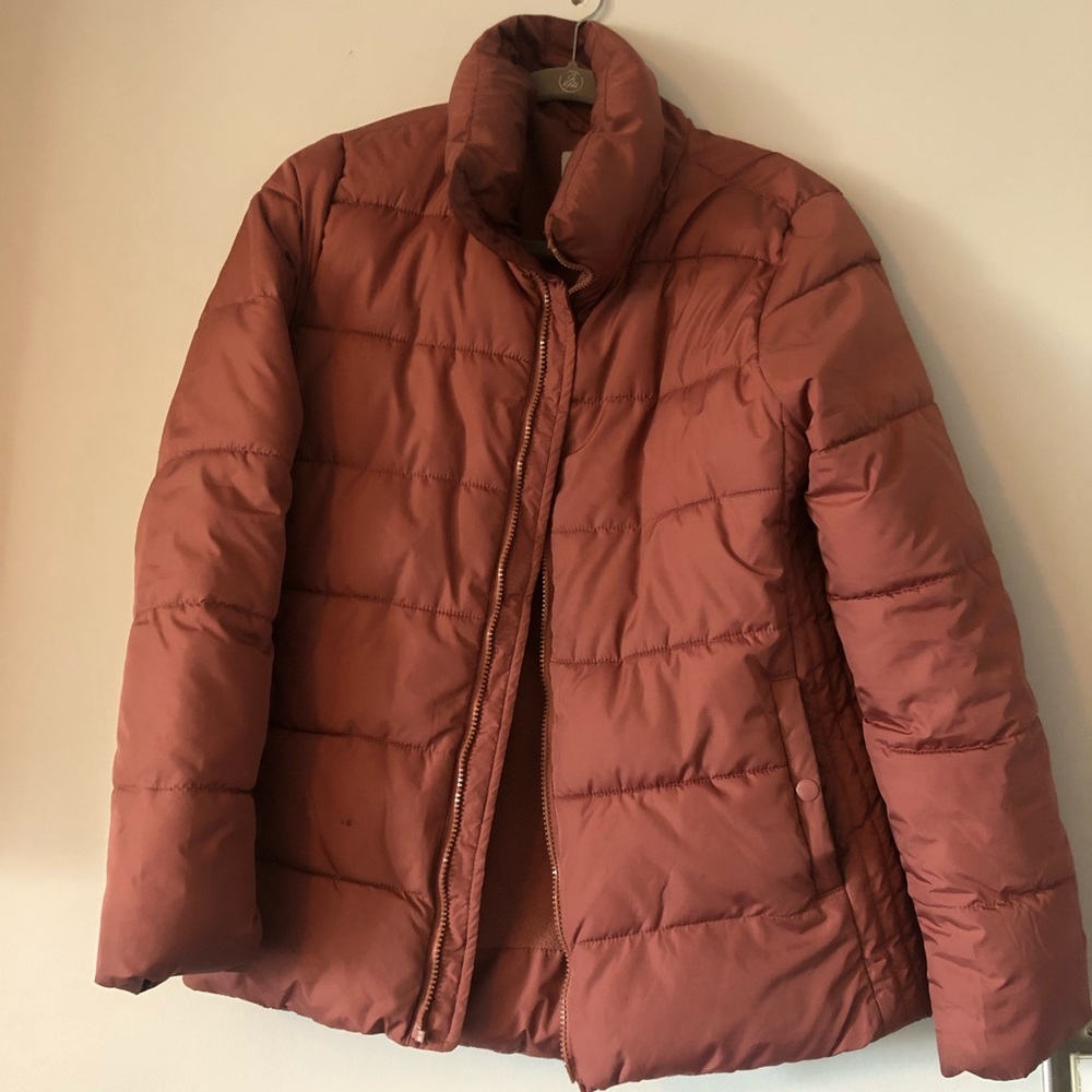 Pink Old Navy Puffer Jacket